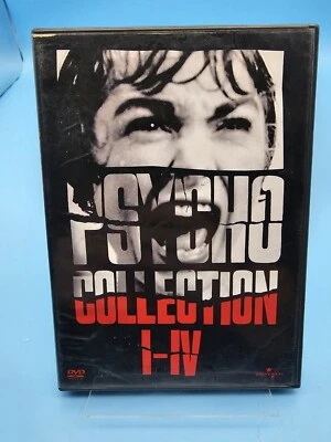 Hitchcock Psycho 1 2 3 4 Collection Anthony Perkins 4 DVD Box Complete Edition - Image 1 of 4