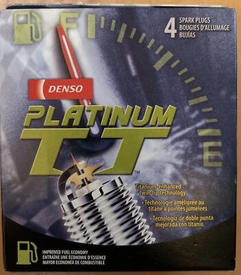 全新 4 件套 电装 4506 Spark Plug-PLATINUM 适用于丰田坦德拉、斯巴鲁、内陆 — 第 1/2 张图片