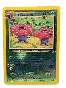 Vileplume Reverse Holo Southern Island 17/18 Promo Pokemon Karte - Bild 1 von 19