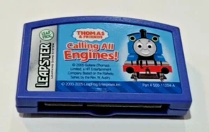 Cartucho de juego LeapFrog Leapster Thomas & Friends llamando a todos los motores solamente - Imagen 1 de 3