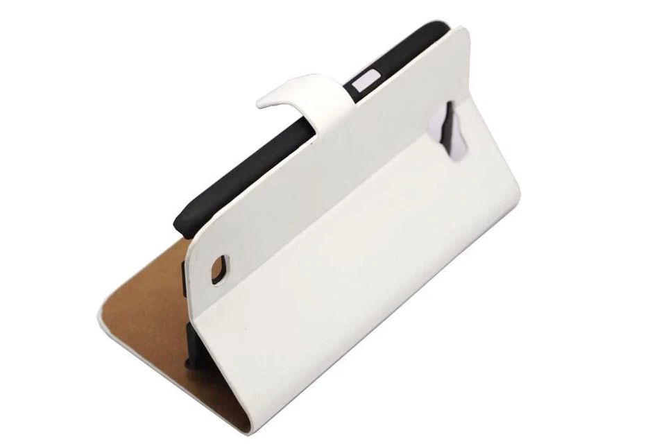 PREMIUM Luxury PU Leather Wallet-Style Case Flip Cover Stand for Smartphone - Image 1 of 1