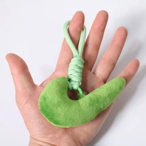 Nike Green Plush Backpack Hanger Keychain Bag Charm - Picture 1 of 3