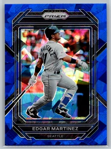 Edgar Martinez 2023 Panini Prizm Blue Ice #176 Seattle Mariners HOF - Picture 1 of 2