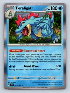 Feraligatr 041/162 Sv05: Temporal Forces - Holo Rare Pokémon TCG | NM - Picture 1 of 2