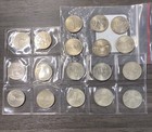 Set of 18 Us State Quarter Coin Lot, 1999-2004, Circulated