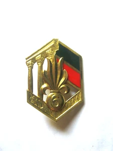 INSIGNE GENIE LEGION ETRANGERE ANCIEN 6° REG MAINTENANT 1° REG ETAT EXCELLENT - Picture 1 of 2