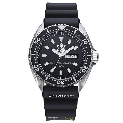 Reloj Militar Ejército Israelí FDI 42mm, Diseño Táctico, 200m WR, Manecillas Luminosas Foto 1 de 3