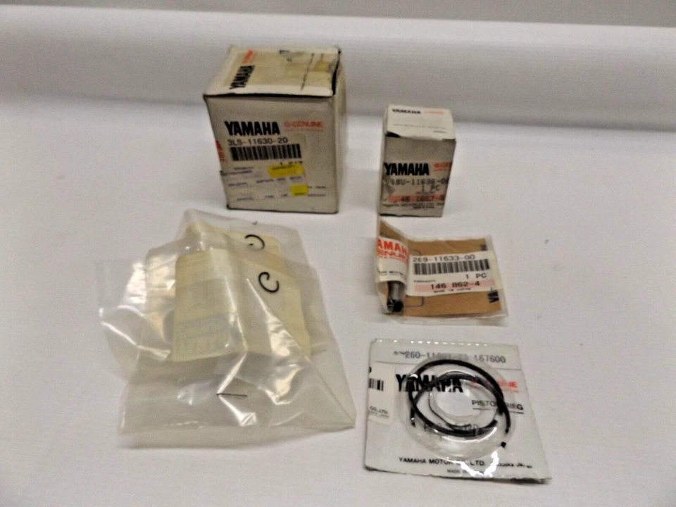 KIT PISTÓN YAMAHA 3L5-11630-10-00 .50MM OS QT50 PW50 NOS Foto 1 de 1