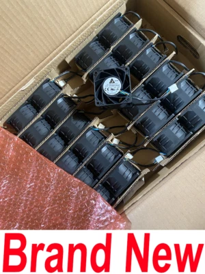 Delta PFR0612XHE 4Wire 60x38mm Extreme High 16500 RPM 76 CFM PWM Fan (Genuine) - Image 1 of 3