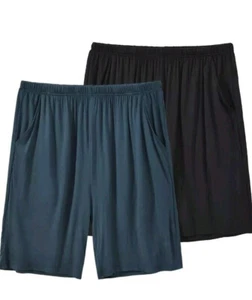 MoFiz Men's Pyjama Shorts Bottoms Ultra Soft Modal Lounge Wear Shorts - Picture 1 of 12