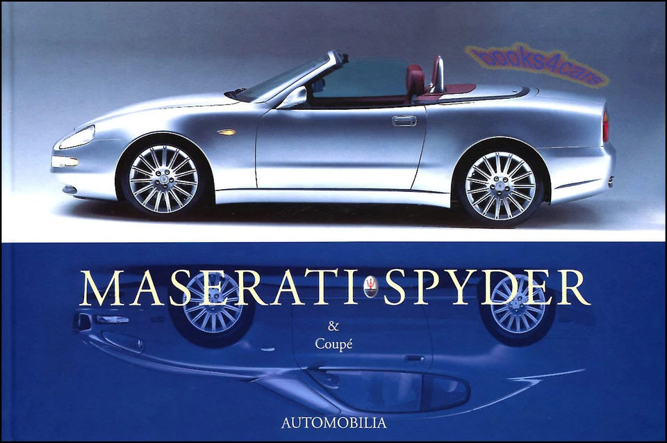 Libro Maserati Spyder Y Coupe Cornil Spider V8 - Imagen 1 de 1