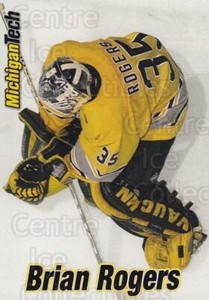 2001-02 Michigan Tech Huskies #24 Brian Rogers