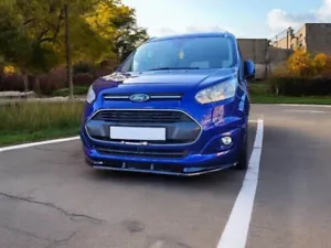 FORD TRANSIT CONNECT SPLITTER LABBRO ANTERIORE (2014+) NERO LUCIDO - Foto 1 di 3