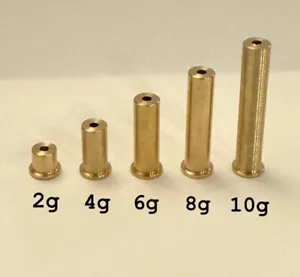 Brass Tip Weight Plugs for .335 Wood & .355 Iron Shafts- 2g 4g 6g 8g 10g - Picture 1 of 12