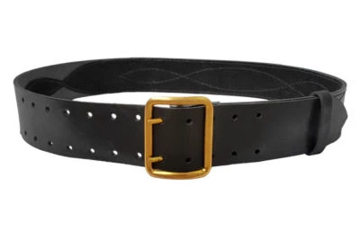 Cinturón de cuero para hombre G1 negro Ancho 5 cm Cuero Pantalón Cinturón Mujer Hombre VlaMiTex