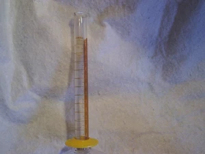 KIMAX 25 ML GRADUATED CYLINDER 20024-D, Hexagonal Base, td 20 c, lab equipment - Picture 1 of 3
