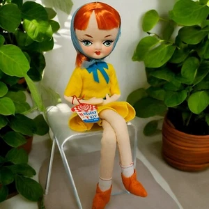 1964 Holiday Fair Fashion Cuties Poseable Doll #D2 /110 w/Tag - Hedaya & Co RARE - Picture 1 of 17