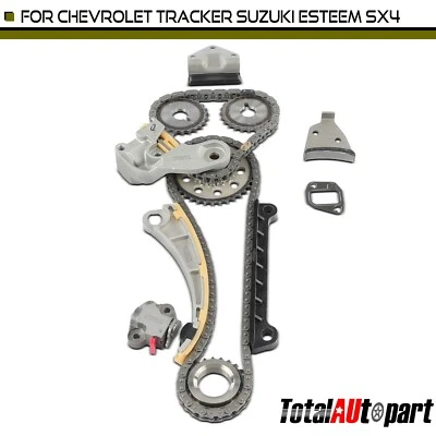 Timing Chain Kit for Chevrolet Tracker 1999-2003 Suzuki Vitara Esteem Aerio DOHC - Image 1 of 4