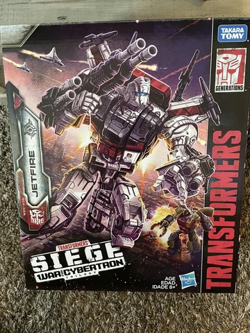 Transformers WFC-S28 Commander Jetfire.  BOX ONLY !!! Cover