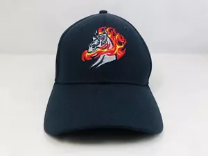 Binghamton Rumble Ponies New Era 39Thirty Marvel Flex Fitted Hat Size S/M Blue - Picture 1 of 13