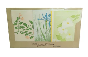 NEW 12 Gwen Frostic Wood Block Print Cards with Envelopes SIX Wildflowers 2 Each - Picture 1 of 3