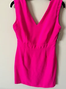 Neu mit Etikett Mittoshop heißrosa Damenkleid Größe L - Bild 1 von 7