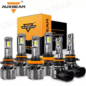 For Toyota Sequoia 2008-2017 AUXBEAM Canbus LED Headlight Hi/Low Fog Light 6500K - Picture 1 of 12