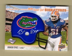2010 Upper Deck Sweet Spot Signatures Brandon Spikes Rookie Autograph # 223/250 - Picture 1 of 1