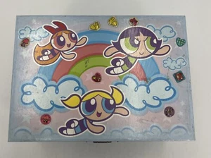 Vintage 2001 The Powerpuff Girls Schmuckkästchen Spieluhr funktionstüchtig gebraucht - Bild 1 von 11