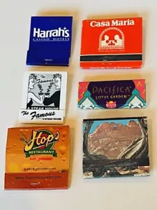 LOTTO Match Holder Matchbook Vintage Pubblicità Casa Maria Baci Cammelli Famous M12 - Foto 1 di 2