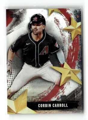 2025 Topps Series 1 - Stars of Mlb Corbin Carroll #SMLB-15 - Image 1 of 2