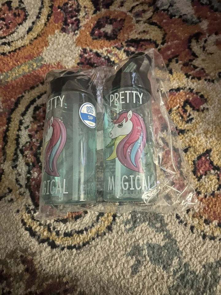 Juego de 2 tazas para sorber unicornio Foto 1 de 1