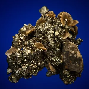 Siderite with Pyrite Colavi Mining District Potosi Department, Bolivia 2205-1031 - Picture 1 of 5