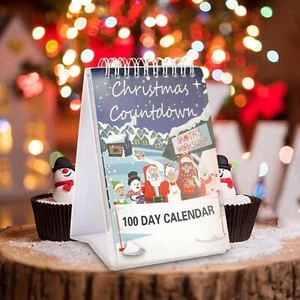 2024 Weihnachts-Countdown-Kalender100Tage Advent Down Besonderes Geschenk Kinder - Bild 1 von 6
