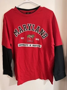 Men’s Colosseum University of Maryland Terrapins Shirt Size Medium - Picture 1 of 3