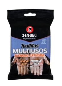 Toallitas Multiusos 3 en 1 para manos y superficies Suciedad Extrema - Imagen 1 de 1
