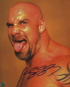 Foto original autografiada de Bill Goldberg - WWE 8x10 LOA TTM - Imagen 1 de 3