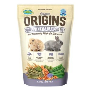 Vetafarm Origins Extruded Pellet Pet Rabbit Diet Food 1.5kg - Picture 1 of 1