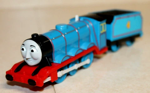 Thomas & Friends TrackMaster Gordon #4 Tender Motorized Train Engine 2009 WORKS! Cover