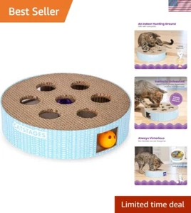 Cat Puzzle Toy with Hunting Holes - Interactive Play and Claws Care - Picture 1 of 8