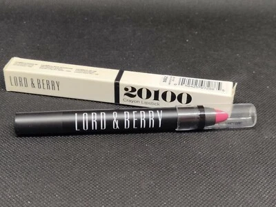 Lord & Berry 20100 Crayon Lipstick Shiny Glossy Satin Finish VELVET ROSE NWB - Image 1 of 4