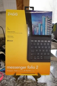 ZAGG Messenger Folio 2 teclado folio/estuche - negro - Imagen 1 de 6