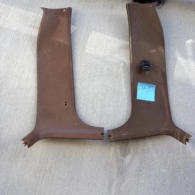 Original B Pillar Panel for GMC Chevrolet C10 K10 K30 Trucks 1973-1980 Brown - Image 1 of 4