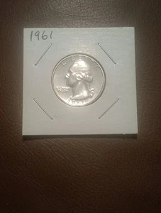 1961 Silver Washington Quarter FS-901 Type B Reverse - Picture 1 of 4
