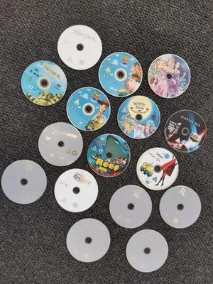  JOB LOT DVD DISNEY PIXAR JUNGLE BOOK SHREK REEF LION KING TOY STORY DORY BAMBI  - Image 1 of 4