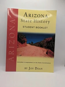 Arizona State History Student Booklet By Joy Dean! NEW UNUSED! AZSB - Picture 1 of 6