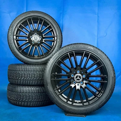18 Zoll Mercedes C-Klasse W206 S206 Winterräder Winterreifen A2064014900 Schwarz - Bild 1 von 4