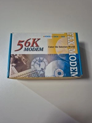 56K Fax Modem ITU-T V.90 56,000bps - CTR-21 NEU - Bild 1 von 3