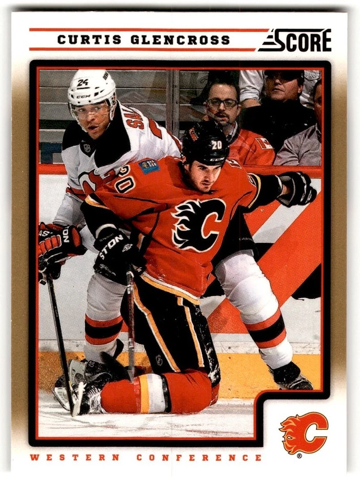Curtis Glencross 2012-13 Score Gold Rush #91 Calgary Flames - Image 1 of 2