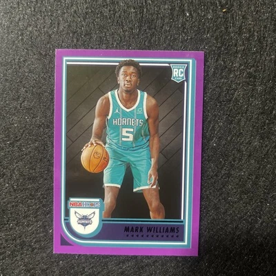 2022-23 Panini NBA Hoops Mark Williams PURPLE ROOKIE #245 - Image 1 of 2